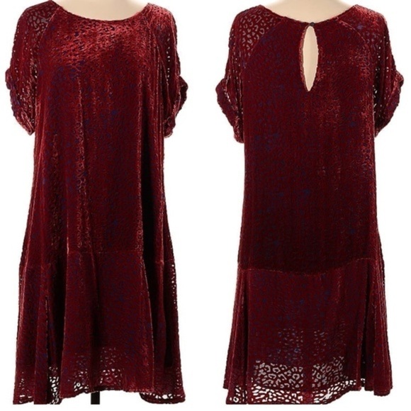 Johnny Was Dresses & Skirts - Johnny Was Doris silk blend burnout velvet dress NWT